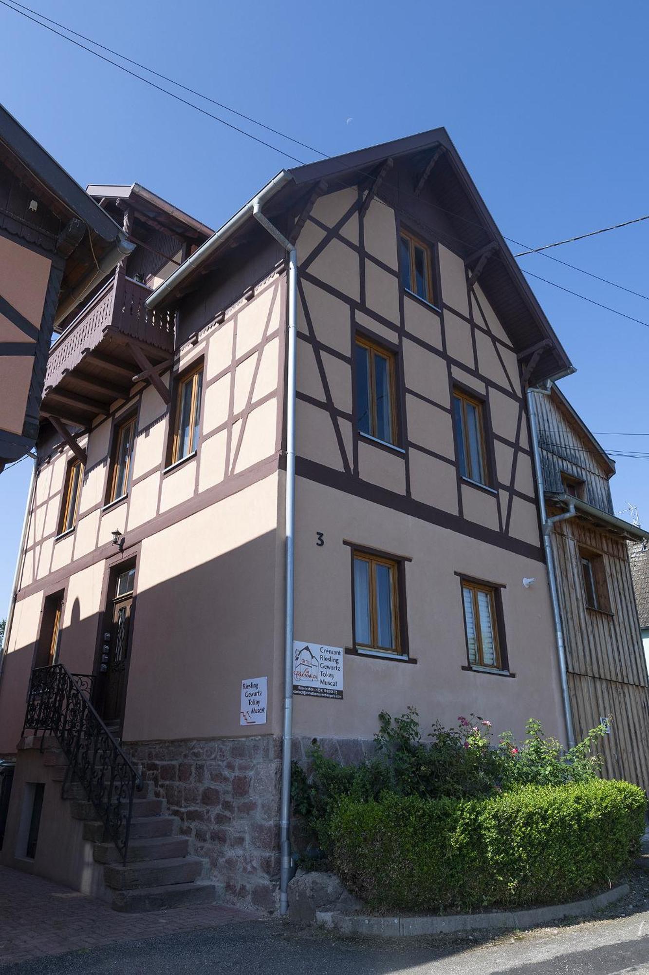 Pinot Gris - Charmant Studio Au Coeur Du Vignoble - Parking Gratuit Рикевир Экстерьер фото